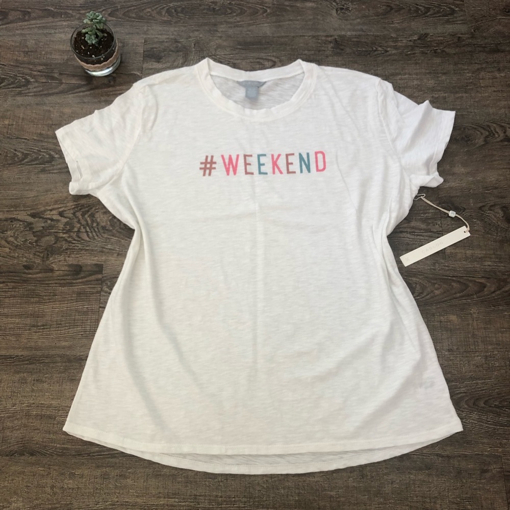 Caslon #weekend Graphic Tee